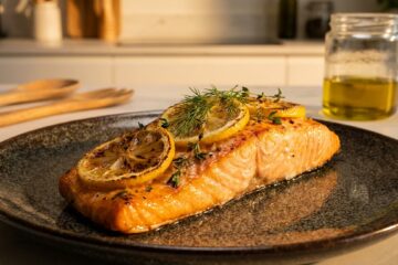 salmão assado perfeito